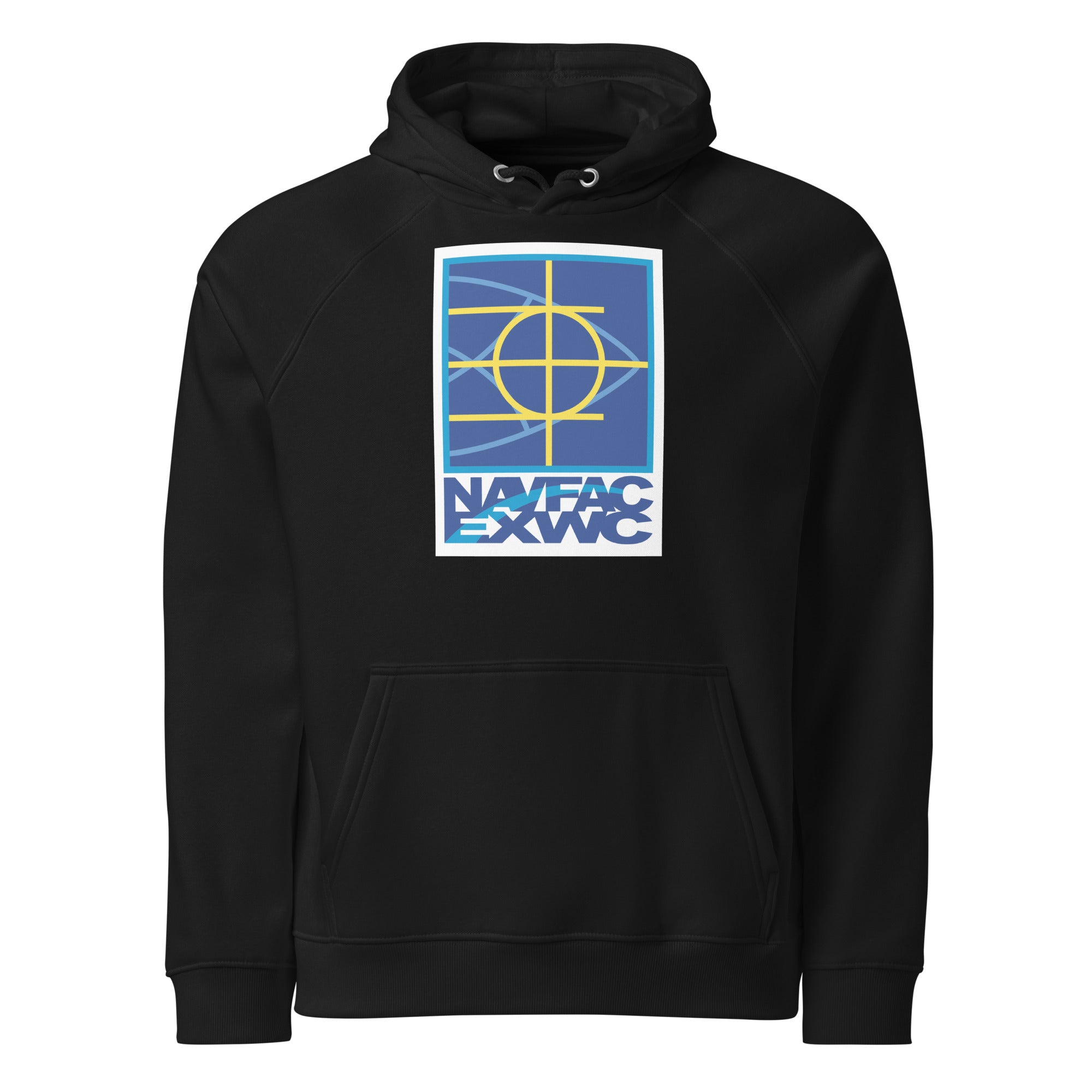 Unisex Eco Raglan Hoodie | NAVFAC EXWC