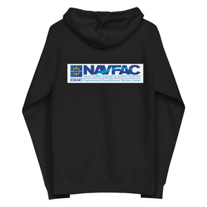 Unisex Fleece Zip Up Hoodie | NAVFAC EXWC