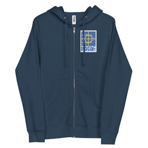 Unisex Fleece Zip Up Hoodie | NAVFAC EXWC