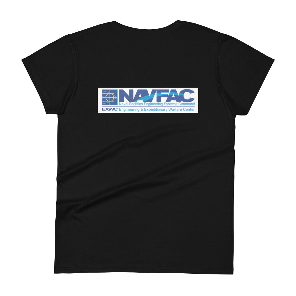 Women's Fashion Fit T-Shirt | NAVFAC EXWC