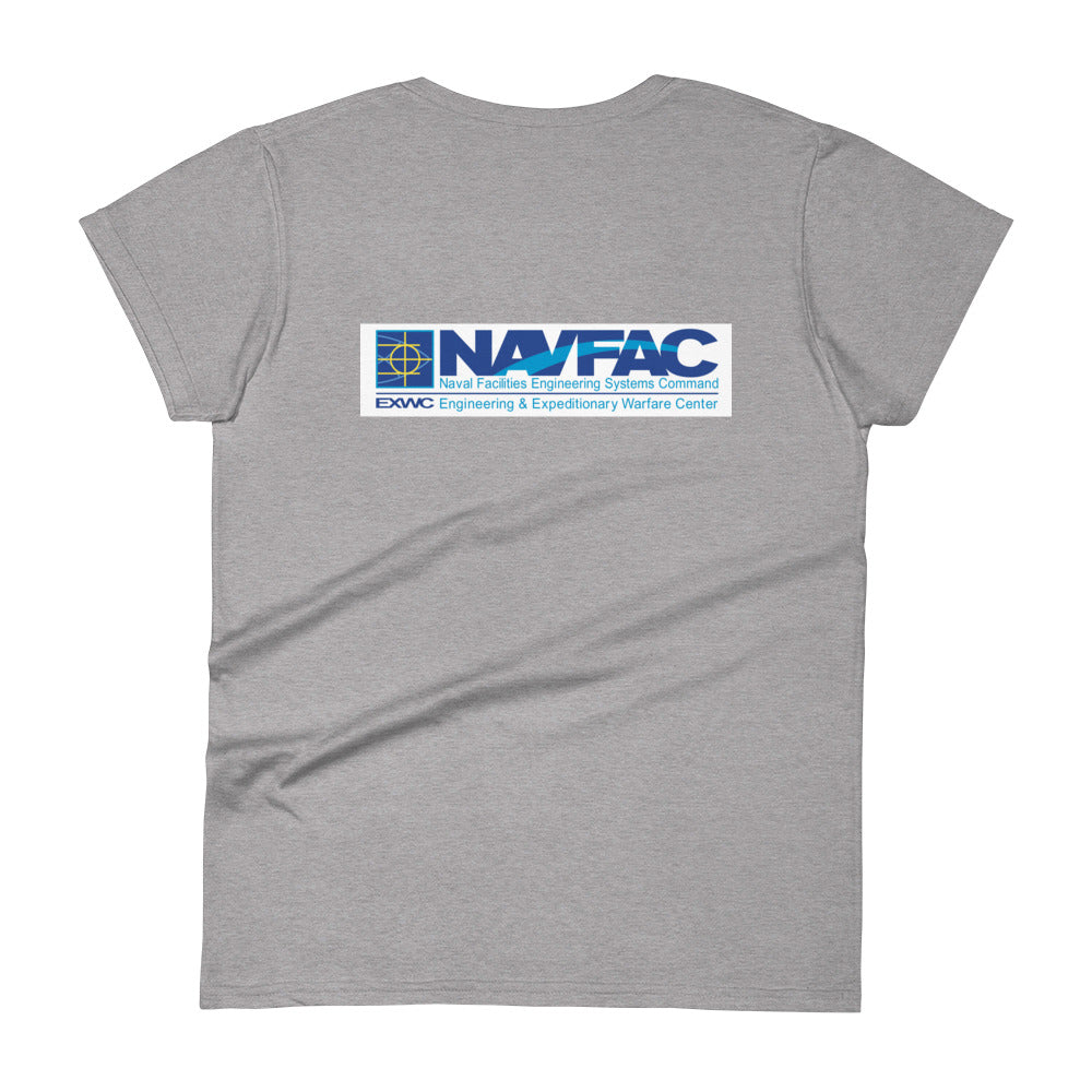 Women's Fashion Fit T-Shirt | NAVAFAC EXWC