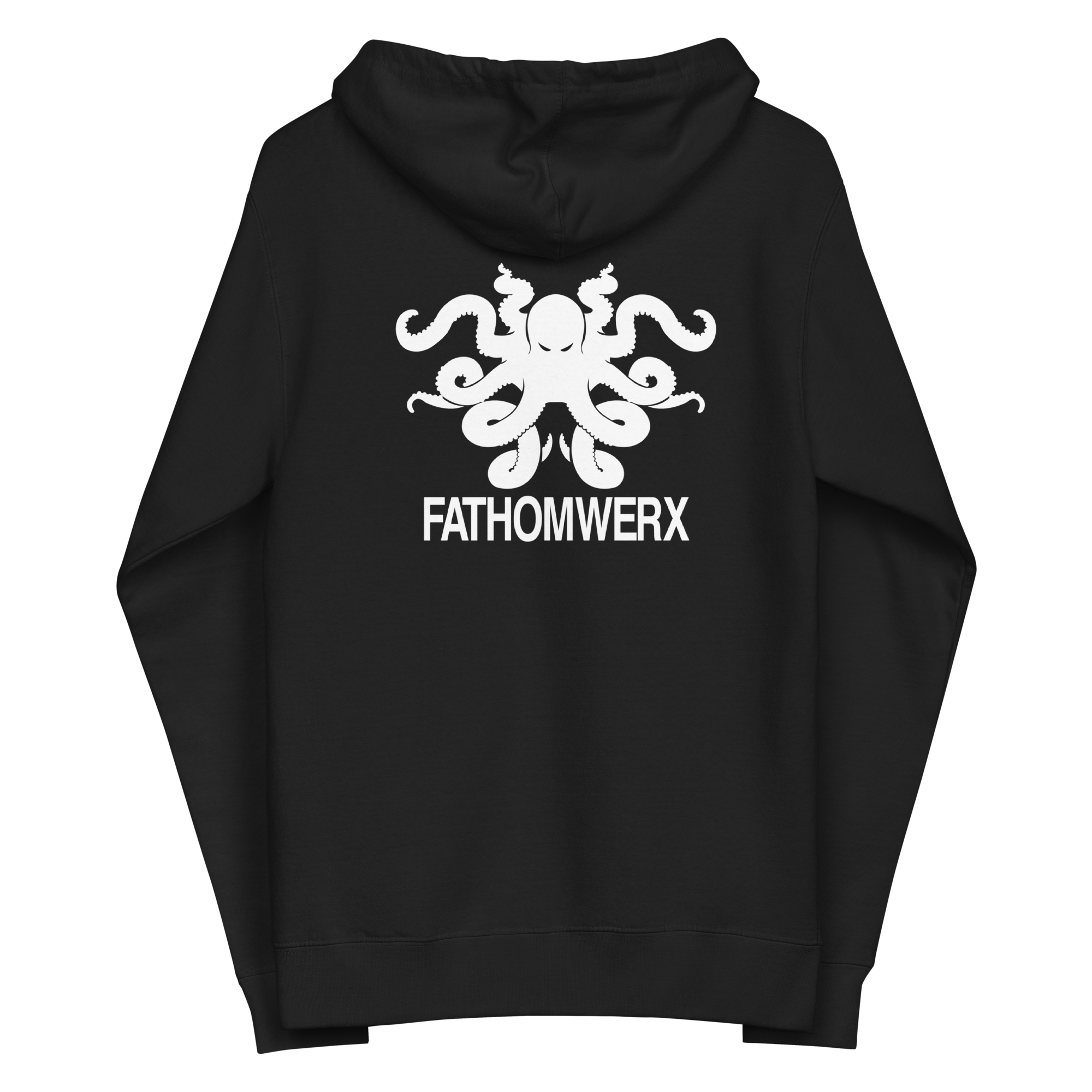 Unisex Fleece Zip Up Hoodie | FATHOMWERX